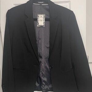 Express Women's Classic Black Sport Coat